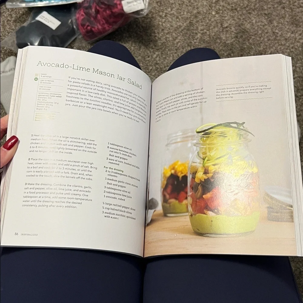 Inspiralized Cookbook by - Creative Green and Red Recipes